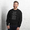 Jefferson said it so well...Unisex Sweatshirt