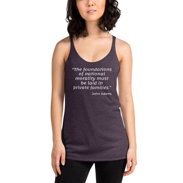 Family Foundation...Women's Racerback Tank