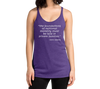 Family Foundation...Women's Racerback Tank