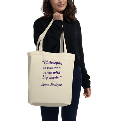 James Madison Quote - Eco Tote Bag