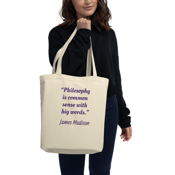 James Madison Quote - Eco Tote Bag