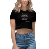 James Madison Quote - Women's Crop Top