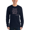 James Madison Quote - Long sleeve t-shirt