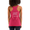 Don't Stop Playing...Women's Racerback Tank