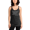 Family Foundation...Women's Racerback Tank