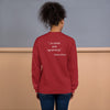 Jefferson said it so well...Unisex Sweatshirt