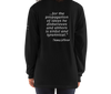 Unisex long sleeve T ... Thomas Jefferson said it so well!