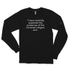 Alexander Hamilton - Long sleeve t-shirt