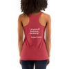 Don't Stop Playing...Women's Racerback Tank