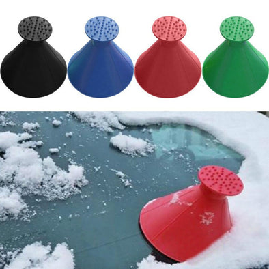 Magic Winter Windshield Scraper